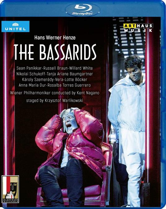 The Bassarids (Blu-ray) - Blu-ray di Kent Nagano,Wiener Philharmoniker