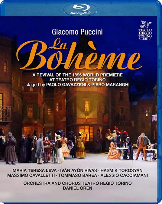 La Boheme (Blu-ray) - Blu-ray di Giacomo Puccini