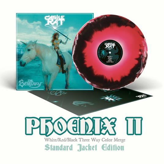 Bestiary (Phoenix II Ed. Red-Black-White Edition) - Vinile LP di Castle Rat