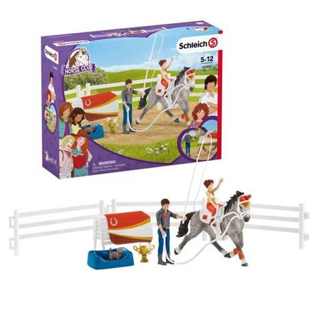Horse Club Mia Equitazione Acrobatica Schleich (42443) - 10