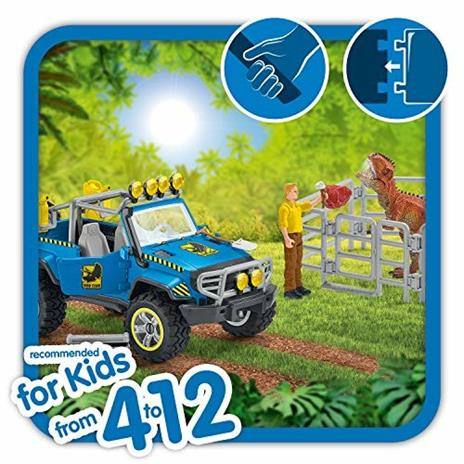 Veicolo 4x4 con dinosauro. Schleich (2541464) - 4