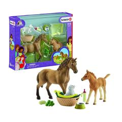 Horse Club Schliech-S 42432 Horse Club Sarah Che Cura I Cuccioli