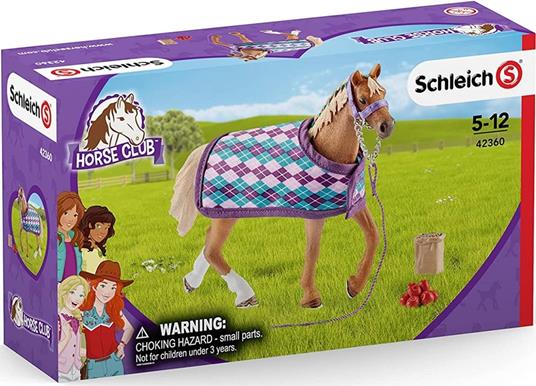 Horse Club Schliech-S 42360 Purosangue Inglese Con Coperta