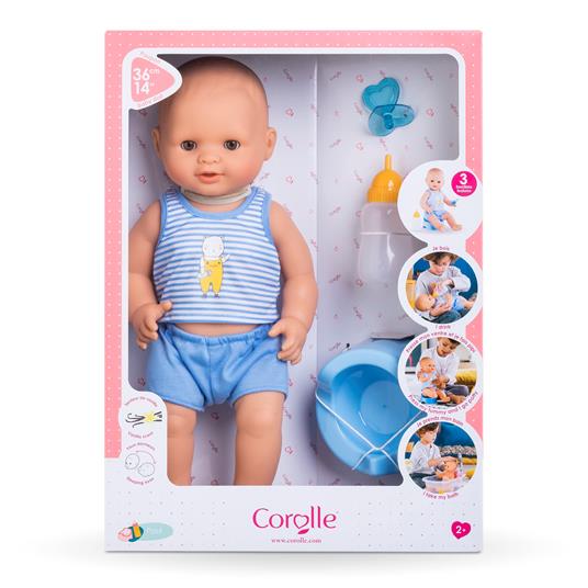 Corolle Bebe' Paul Cm.36 Beve E Bagna, Accessori Inclusi (9000130410)
