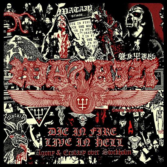 Die in Fire - Live in Hell - CD Audio di Watain