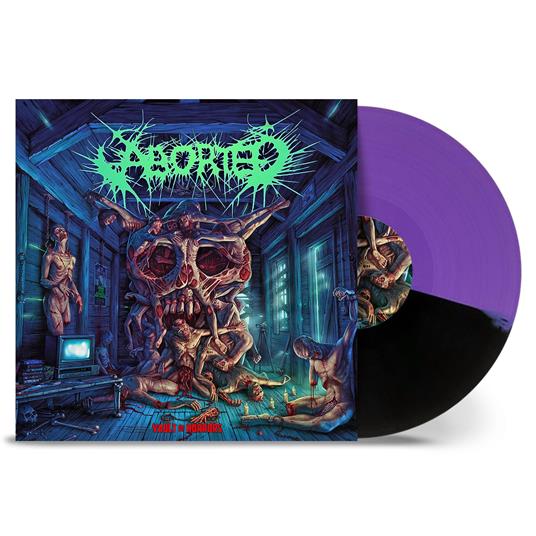Vault of Horrors (Purple-Black Split Coloured Vinyl) - Vinile LP di Aborted
