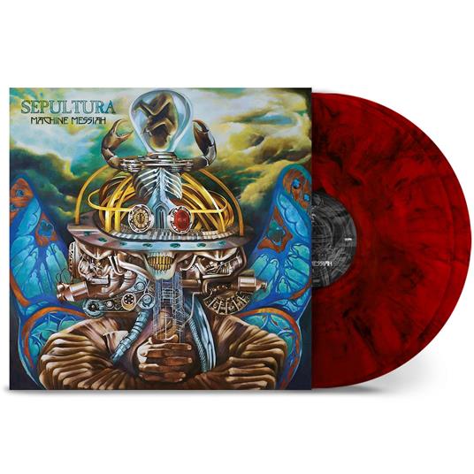 Machine Messiah (Reprint - Ruby Red Marble Vinyl) - Vinile LP di Sepultura