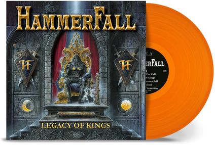 Legacy of Kings (Orange Vinyl) - Vinile LP di Hammerfall