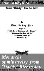 Monarchs of minstrelsy, from 