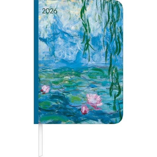ALPHA EDITION - Agenda 2026, 10,7x15,2 cm, Lady Journal Monet