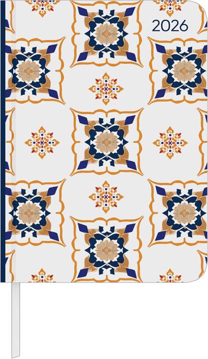 ALPHA EDITION - Agenda 2026, 10,7x15,2 cm, Daily Journal Oriental