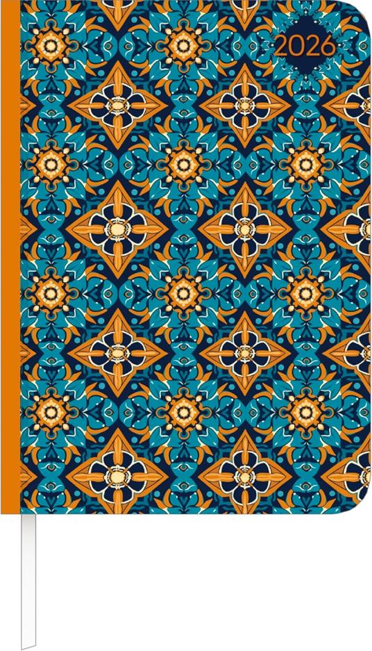 ALPHA EDITION - Agenda 2026, 10,7x15,2 cm, Lady Journal Oriental Pattern