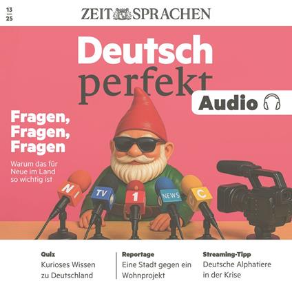 Deutsch lernen Audio – Fragen, Fragen, Fragen