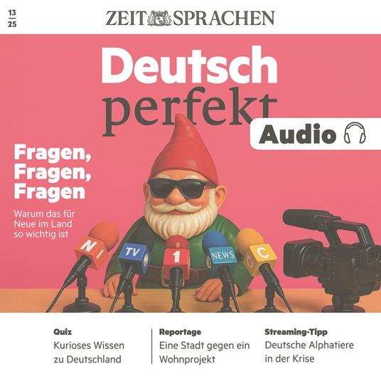 Deutsch lernen Audio – Fragen, Fragen, Fragen