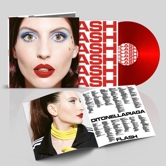 FLASH (Vinile Deluxe Rosso Trasparente - Edizione limitata e numerata) - Vinile LP di Ditonellapiaga - 2