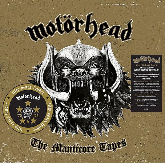 The Manticore Tapes (Deluxe Edition: 2 LP + 7" Vinyl) - Vinile LP + Vinile 7" di Motörhead - 2