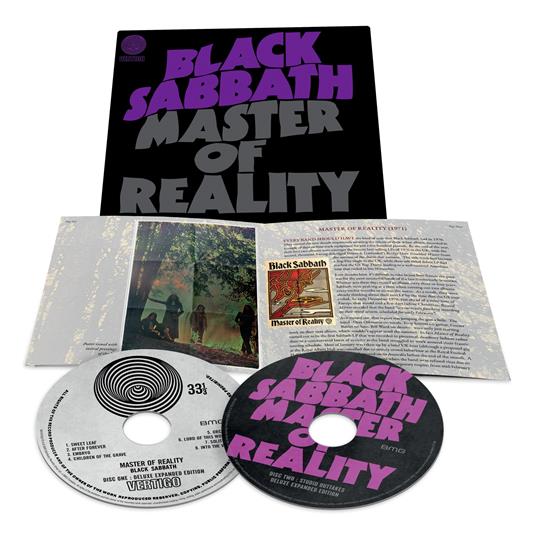 Master of Reality (2 CD Digisleeve with bonus tracks) - CD Audio di Black Sabbath