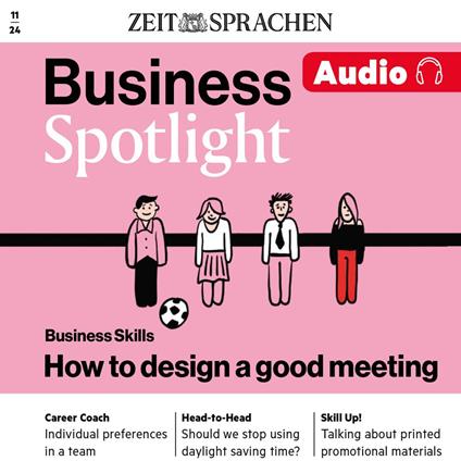 Business Englisch lernen Audio – Gute Meetings organisieren
