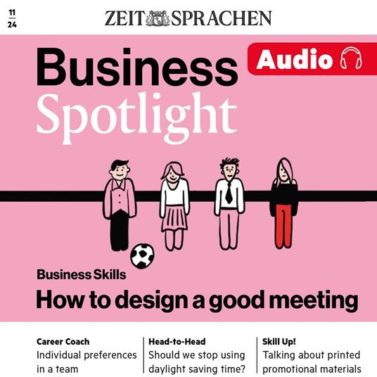 Business Englisch lernen Audio – Gute Meetings organisieren