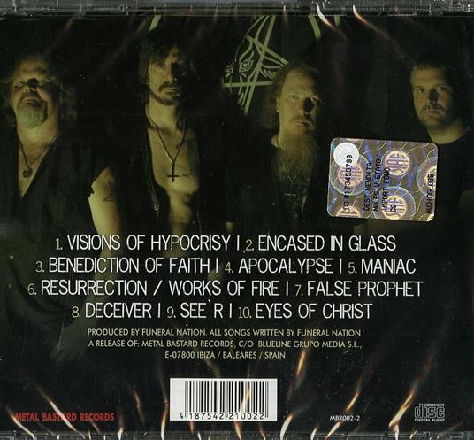 Open the Gates of Hell - CD Audio di Funeral Oration - 2