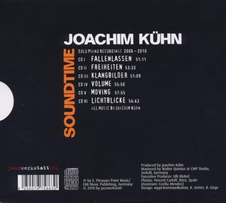 Soundtime - CD Audio di Joachim Kuhn - 2