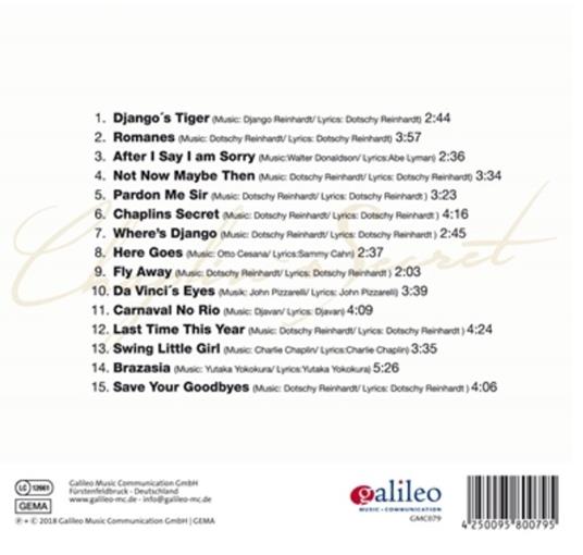 Chaplin's Secret - CD Audio di Dotschy Reinhardt - 2