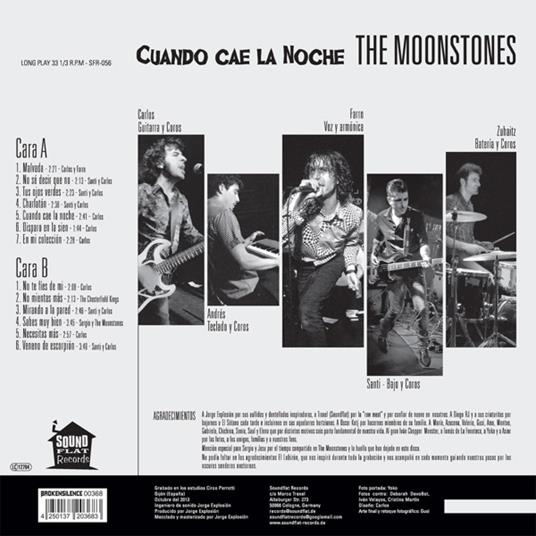 Cuando Cae La Noche - Vinile LP di Moonstones - 2