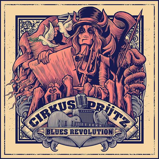 Blues Revolution (Transparent Red Vinyl) - Vinile LP di Cirkus Prütz