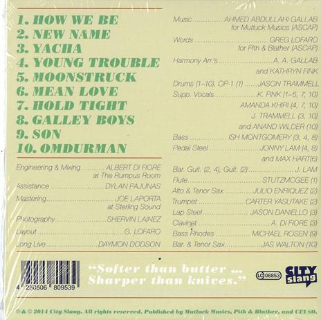 Mean Love - CD Audio di Sinkane - 2