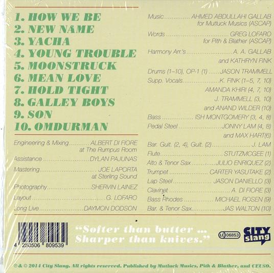 Mean Love - CD Audio di Sinkane - 2