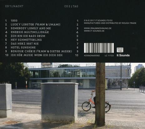 Nacht Und Tag - CD Audio di 2raumwohnung - 2