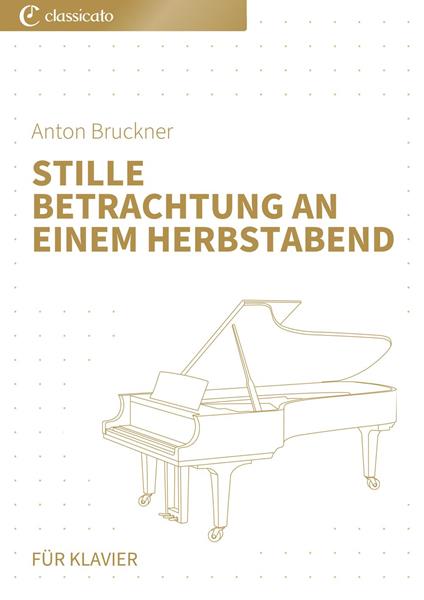 Stille Betrachtung an einem Herbstabend