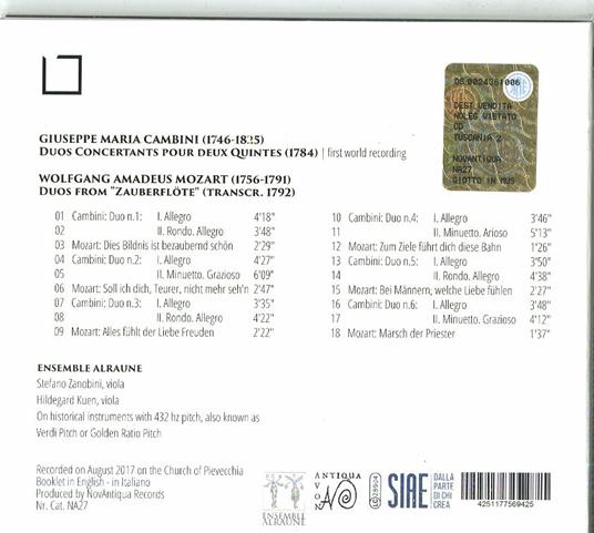 Tuscania 2 - CD Audio di Ensemble Alraune - 2