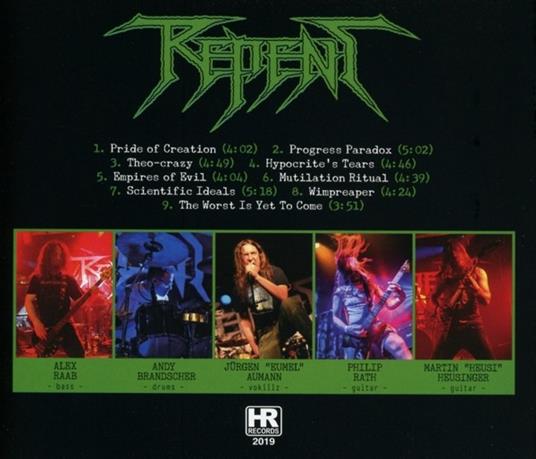 Condemned to Fail - CD Audio di Repent - 2