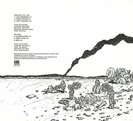 Last Warrior - CD Audio di Renegade,Red - 2