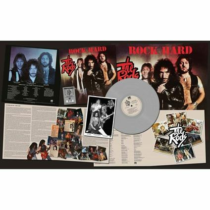Rock Hard (Silver Vinyl) - Vinile LP di Rods