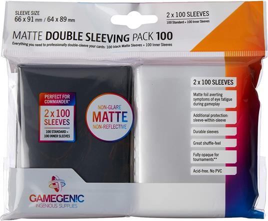 Matte Double Sleeving Pack (100) - Multi (ITA) - 2