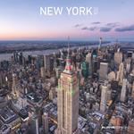 Alpha Edition - Calendario 2024 da muro New York, 12 mesi, 30x30 cm