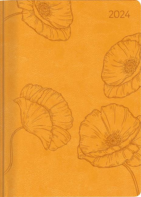 Alpha Edition - Agenda Settimanale Ladytimer Deluxe 2024, 10,7x15,2 cm, Honey, 128 pagine