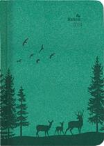 Alpha Edition - Agenda Settimanale Nature Line 2024, 10,7x15,2 cm , Forest, 192 pagine