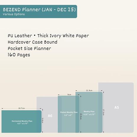 Alpha Edition - Agenda Settimanale Ladytimer Mini 2025, 8x11,5 cm, Blowballs, 144 pagine - 6