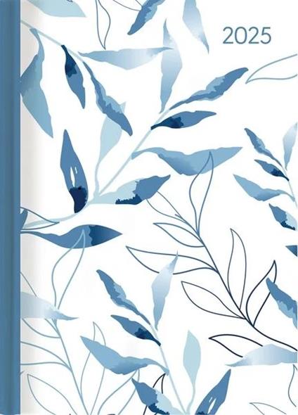 Alpha Edition - Agenda Settimanale Ladytimer 2025, formato tascabile 10,7x15,2 cm, Leaves, 192 pagine