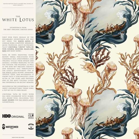 The White Lotus - White (Artwork 3) (Colonna Sonora) - Vinile LP di Cristobal Tapia De Veer