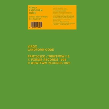 Landform Code - Vinile LP di Virgo