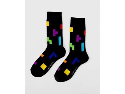 Tetris Tetriminos Pattern Calzini Accessori Itemlab