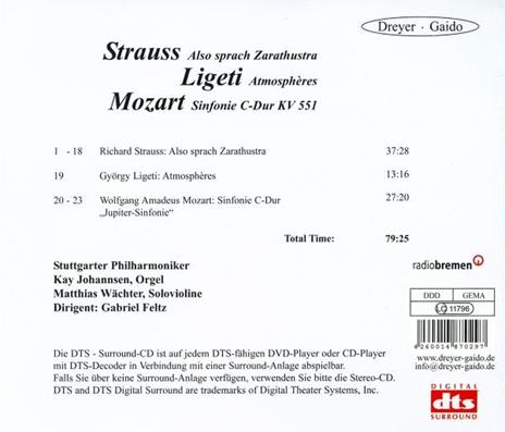 Così parlò Zarathustra (Also Sprach Zarathustra) - CD Audio di Richard Strauss - 2