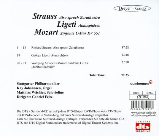 Così parlò Zarathustra (Also Sprach Zarathustra) - CD Audio di Richard Strauss - 2
