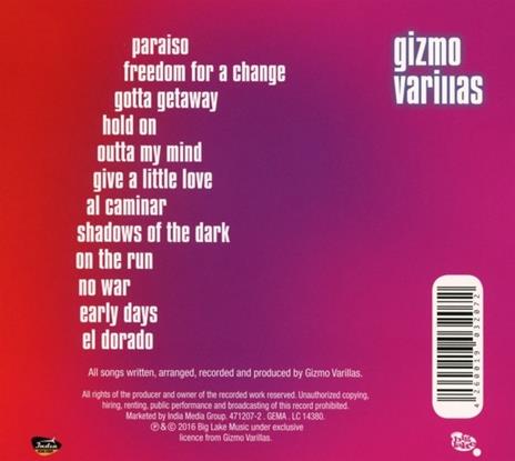 El Dorado - CD Audio di Gizmo Varillas - 2