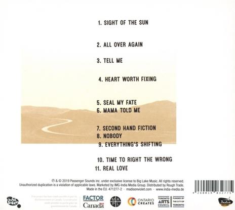 Everything's Shifting - CD Audio di Madison Violet - 2