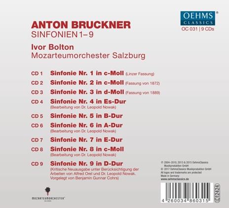 Sinfonie Complete - CD Audio di Anton Bruckner - 2